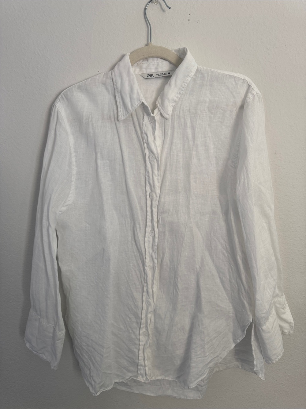 Zara linen shirt